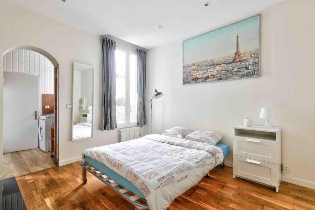 Lumineux & Calme Studio A Ivry Sur Seine Extérieur photo