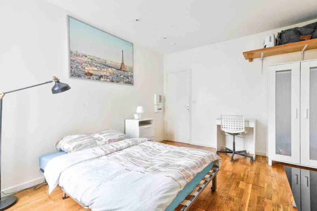 Lumineux & Calme Studio A Ivry Sur Seine Extérieur photo